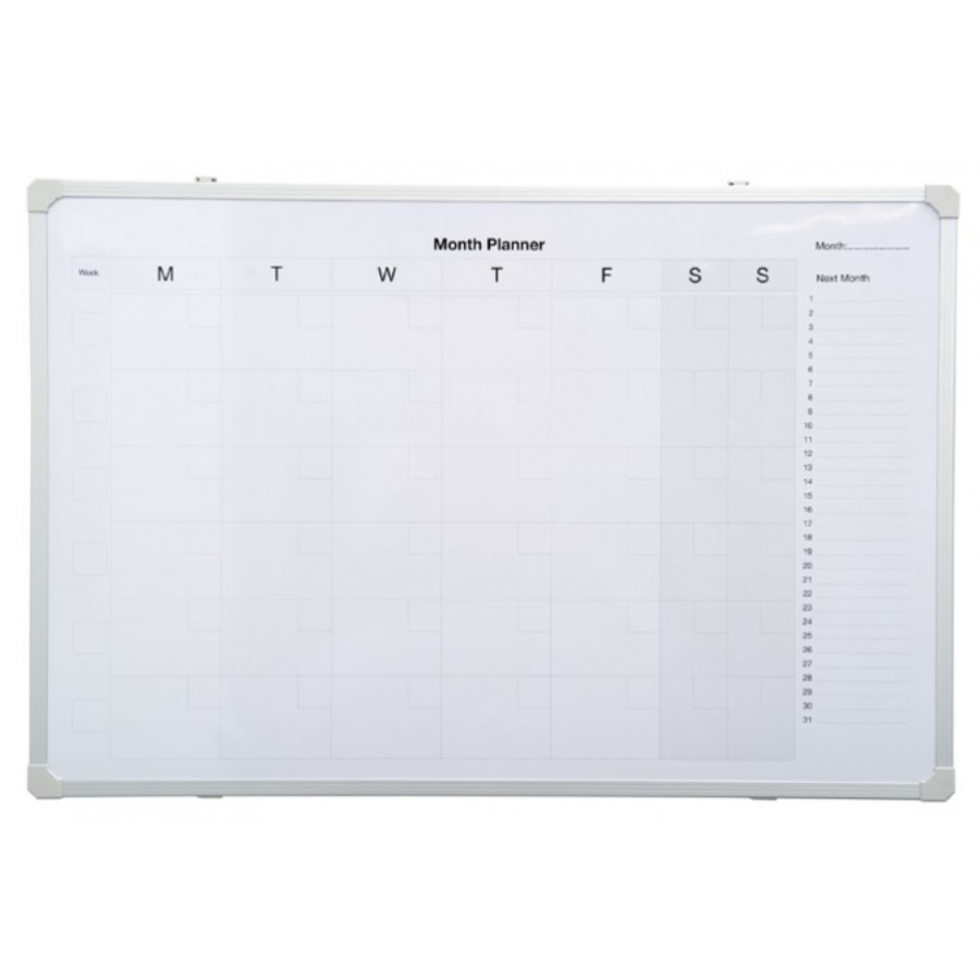 Magnetic Whiteboard Date Planner, Week | Month | Year